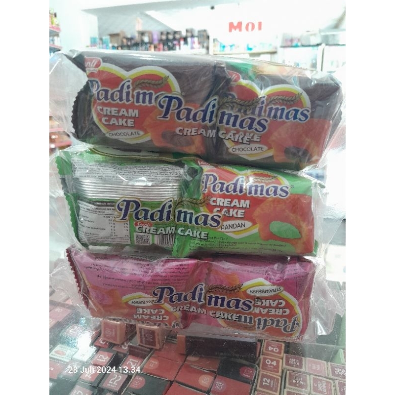 Jual Padimas Bolu Cream Cake mini 1pack | Shopee Indonesia