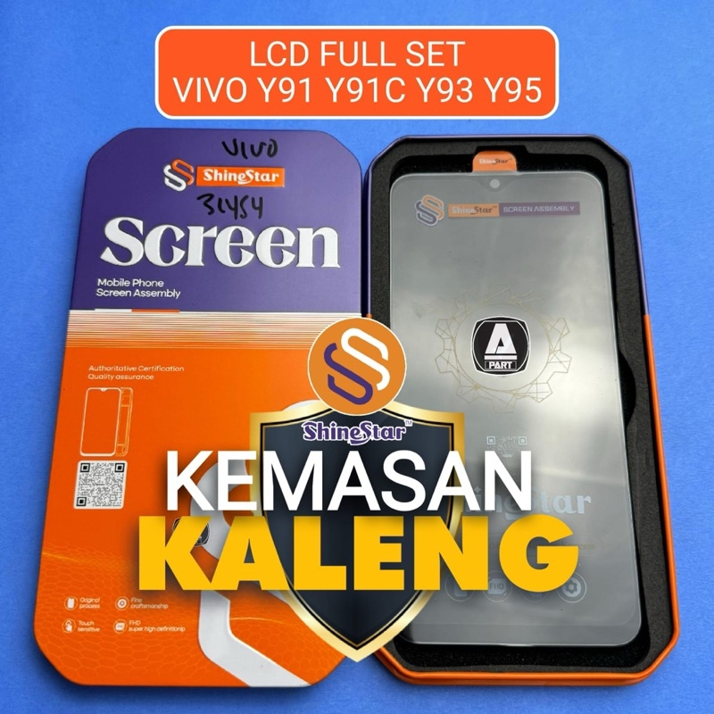 Jual LCD FULL SET VIVO Y91 / Y91C / Y93 / Y95 SHINESTAR PACKING KALENG ...