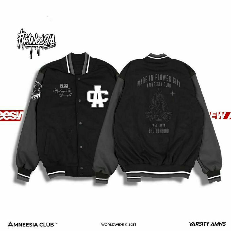 Jual NEW | AMNEESIA ORIGINAL VARSITY High Quality Premium Distro ...