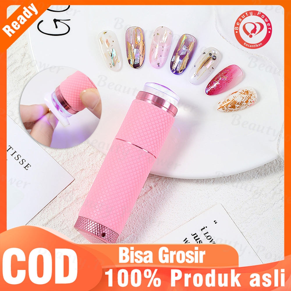 Jual Lampu senter pengering kutek gel UV lamp torch untuk pengering ...