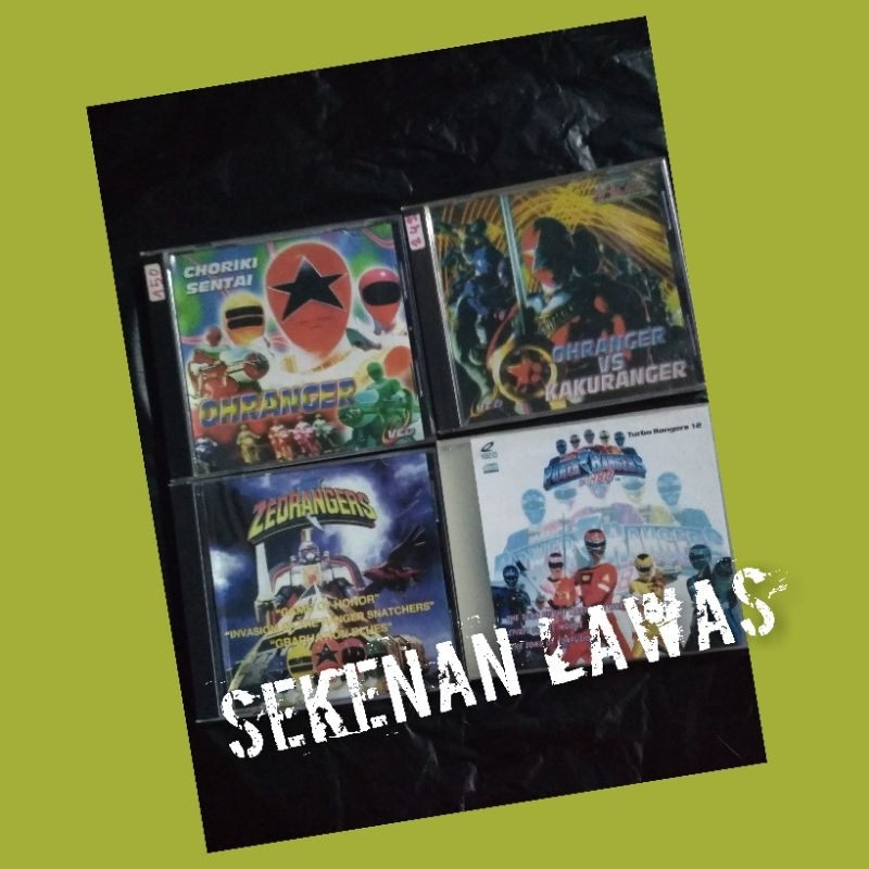 Jual VCD Oh Ranger dkk / Sepaket / 4 Pcs /Bootleg Bagus | Shopee Indonesia