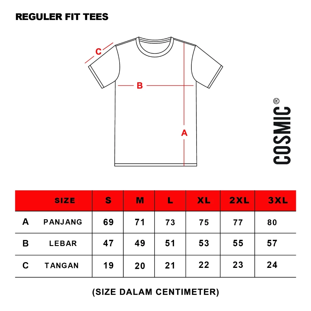 Kaos Polos Pria Hitam Cotton Combed 30s Premium Cosmic Tees foto 6