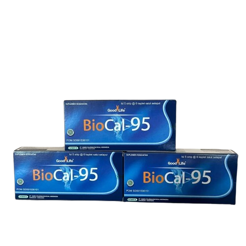 Jual Biocal-95 1 Box | 5 Strip | 1 Strip 6 Tablet - Calcium Ibu Hamil ...