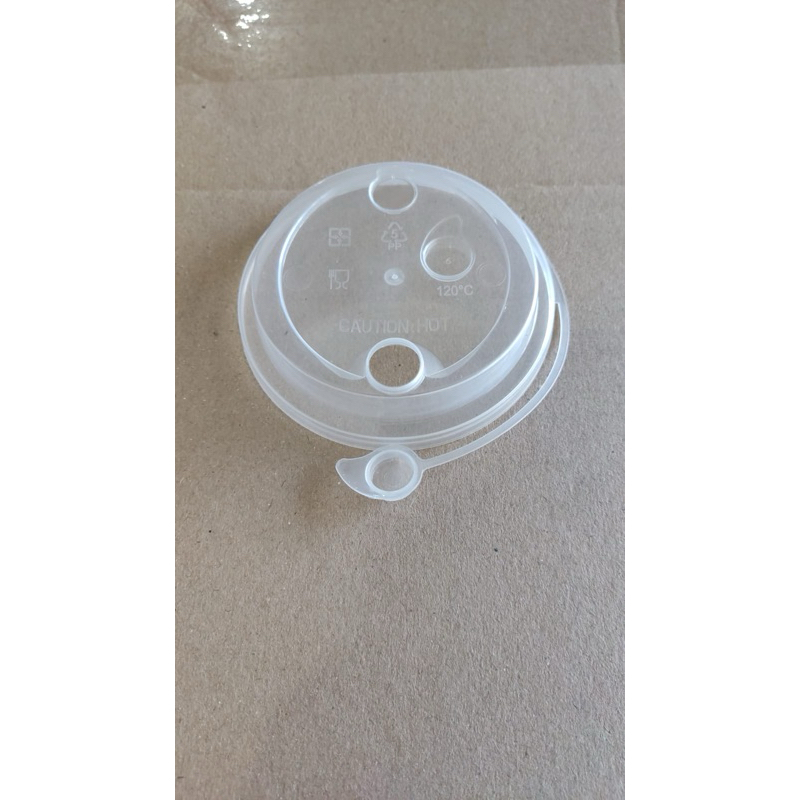 Jual HCS - Lid Cup Injection Bening Connected Stopper l Tutup Gelas ...