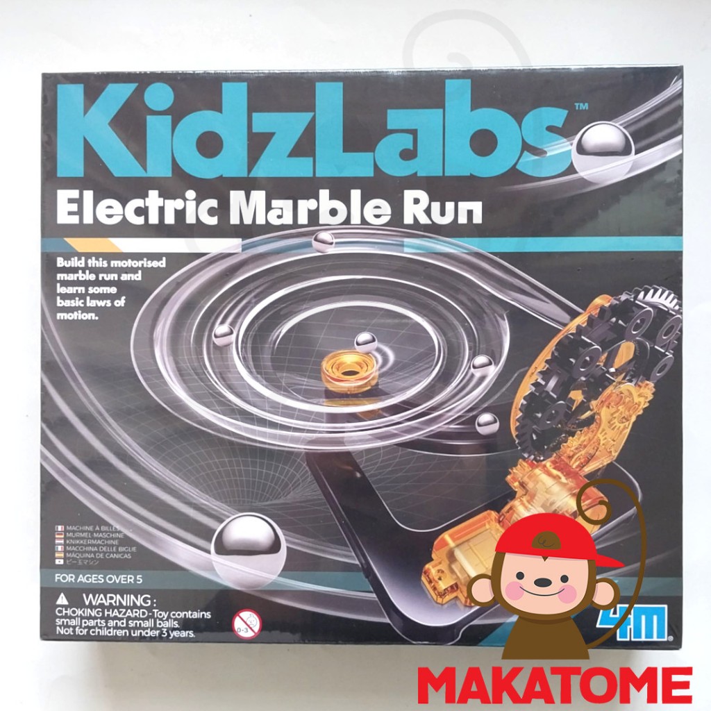 Jual 4M Electric Marble Run kidzlabs kids lab age 5+ automatic mainan ...