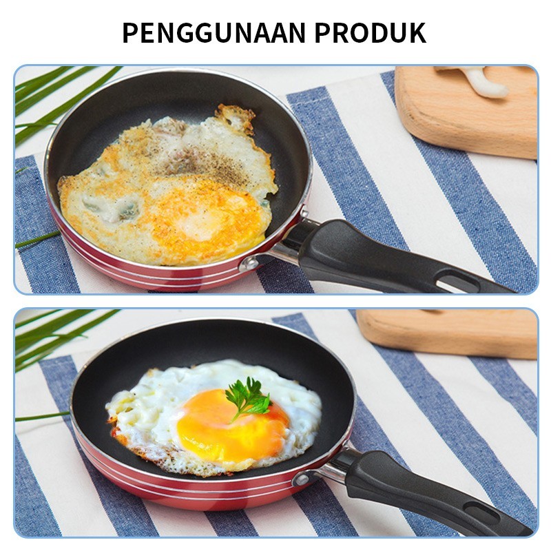 Jual GM Bear Fry Pan Mini 1072 - Teplon Penggorengan Mini | Shopee ...