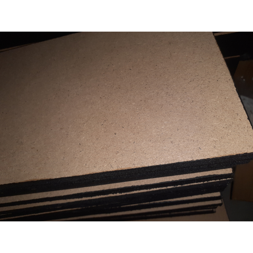 Jual Mdf 9mm a3+ / 31x47cm list hitam | Shopee Indonesia
