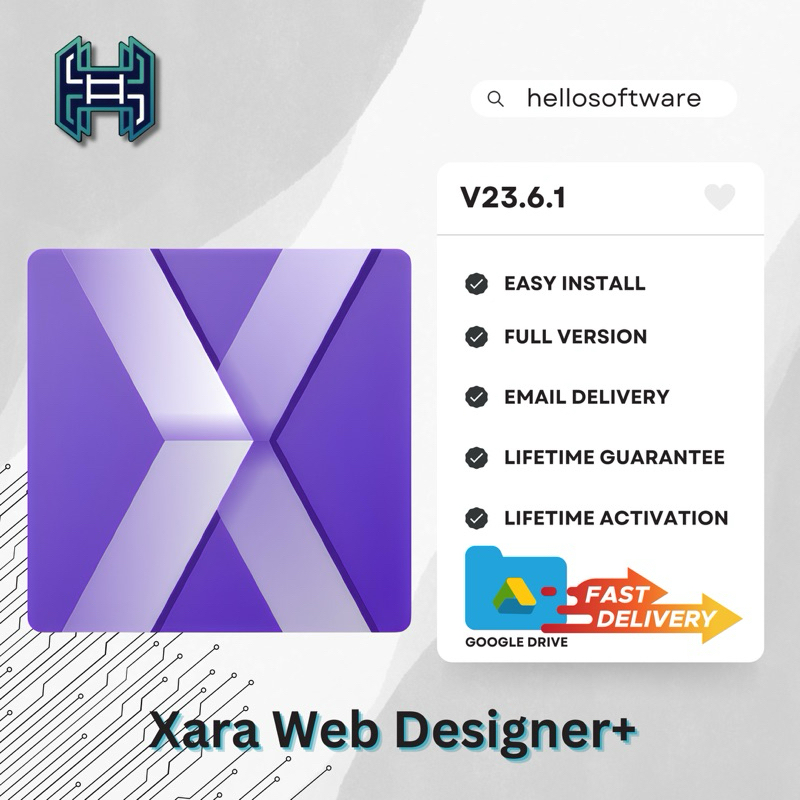 Jual Xara Web Designer+ 2024 v23.6.1.68538 Full Version (Versi Terbaru ...