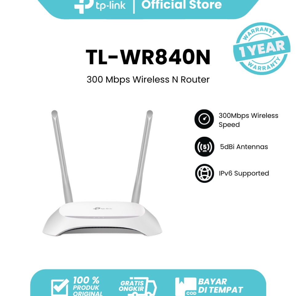 Jual TPLink TLWR84N WR82N WR844N router 3Mbps Wireless N Speed WiFi ...