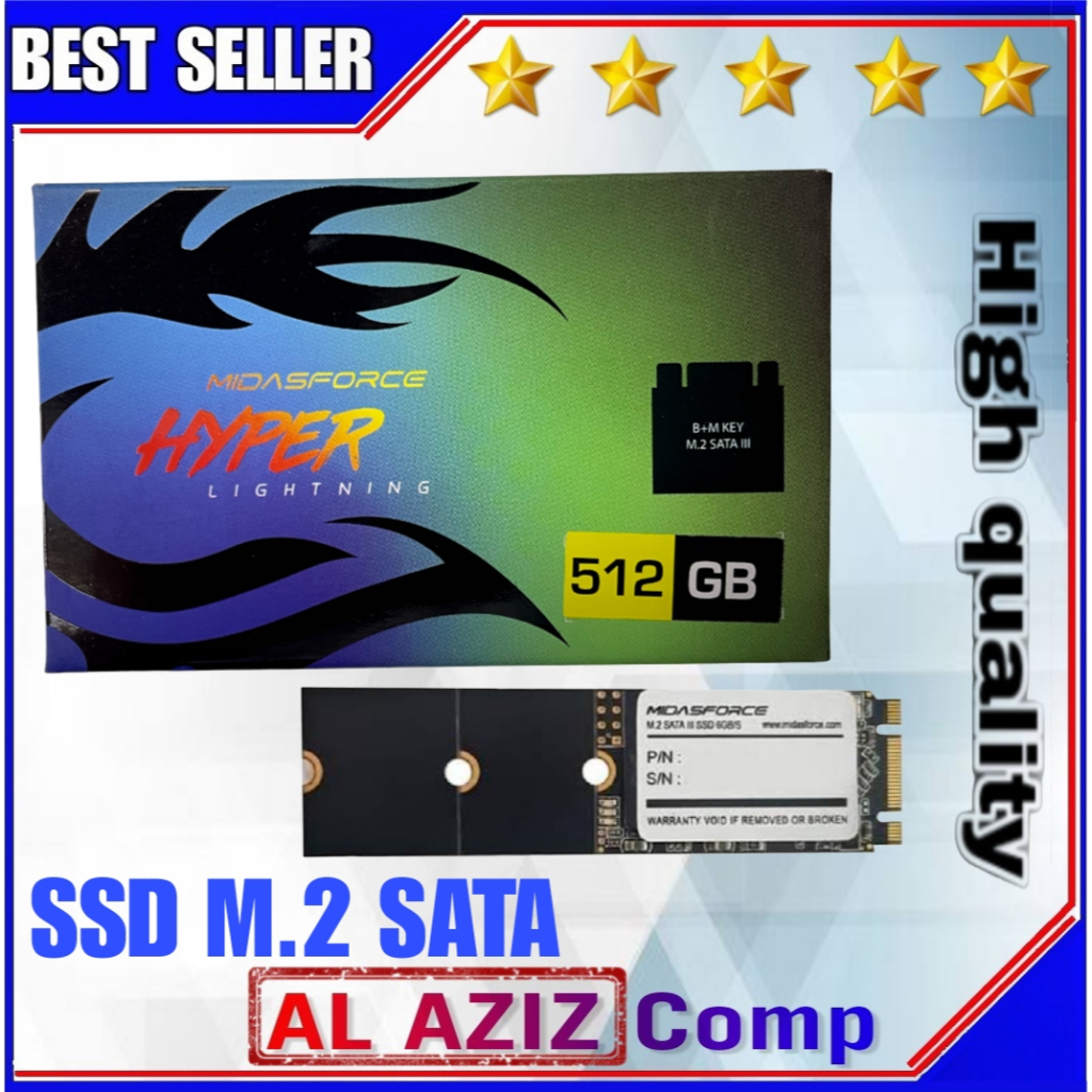 512gb Ssd M2 Sata 2240 Jual SSD SATA 512GB MIDASFORCE SATA 2240