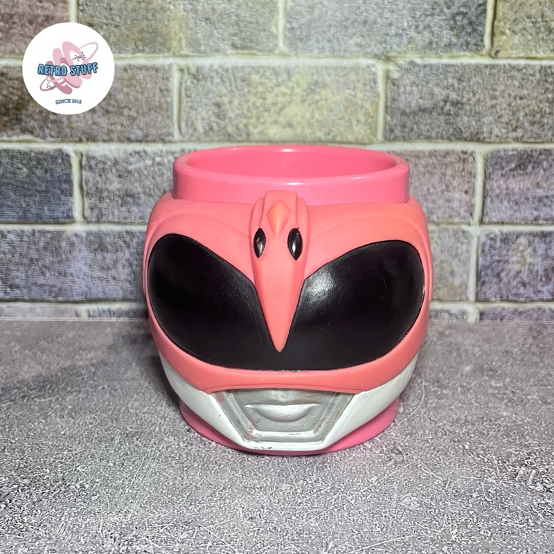 Jual Mug Vintage Power Ranger Pink Limited Edition | Shopee Indonesia