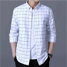 Kemeja Flanel Pria Wanita Lengan Panjang Hem Pria Motif Kotak Kemeja Flanel