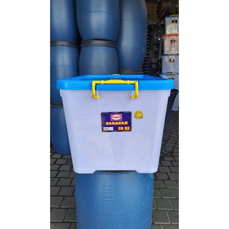 Jual SHINPO CB 52 Kontainer Plastik Murah Dengan Roda Caravan Container ...