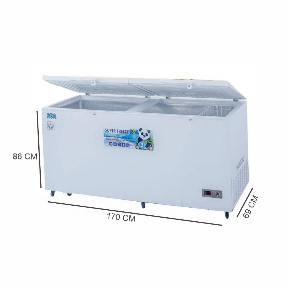 Jual RSA CF600 / CF-600 CHEST FREZEER 600 LITER - GARANSI RESMI ...