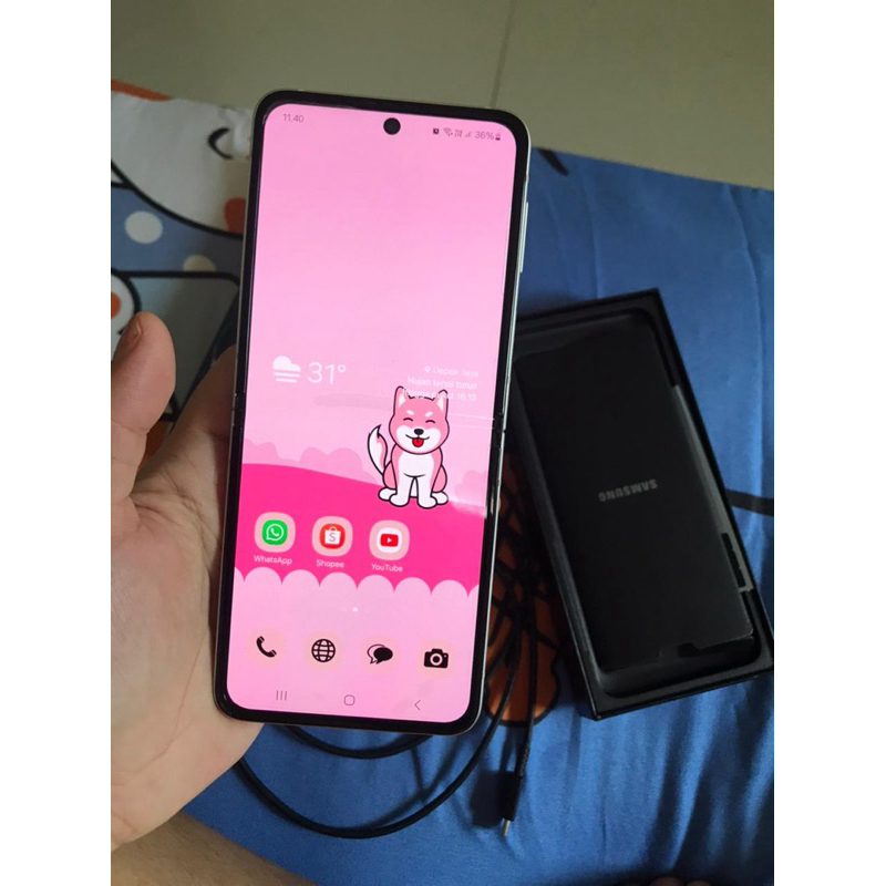 Jual galxy z flip3 5G Shopee