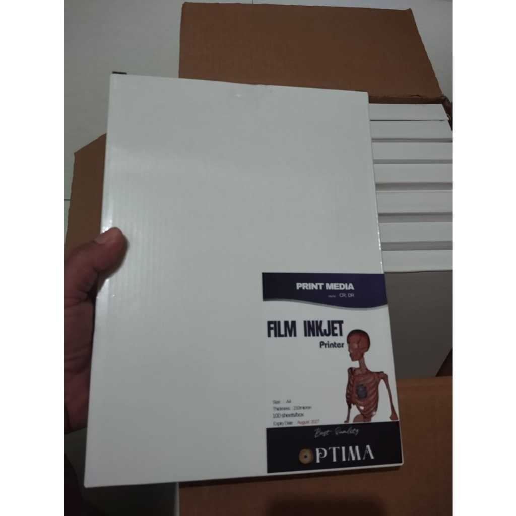 Jual Medical Imaging Inkjet Dry Film Radiologi Rontgen X-Ray ukuran A4 ...