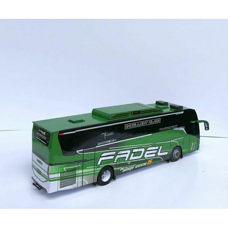Jual Miniatur bus MAUDI MSM ASYROF FADEL 1/50 Papercraft | Shopee Indonesia