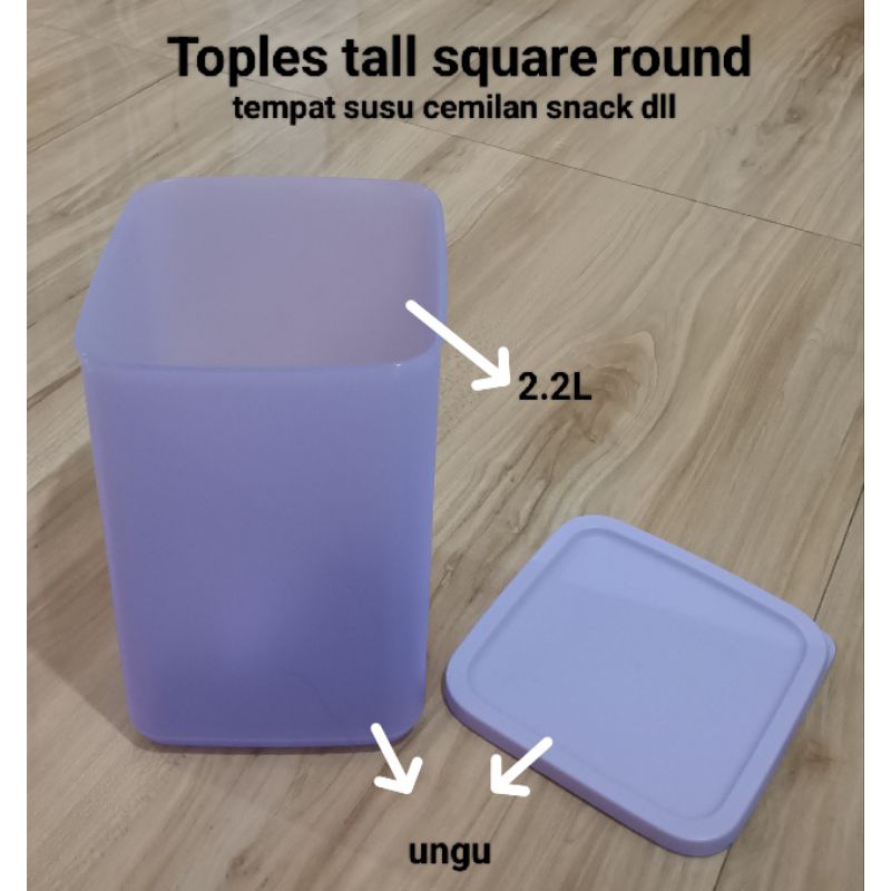 Jual ORIGINAL TUPPERWARE TOPLES SUSU DAN CEMILAN STICK DAN SNACK ...