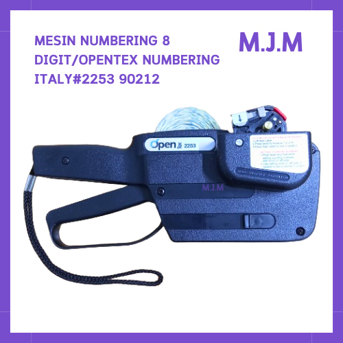 Jual Opentex Textile Labeling Machine Model2253/Mesin Numbering / alat ...
