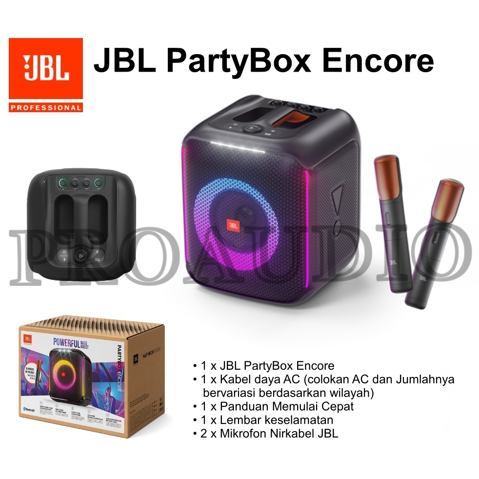 JBL Partybox Encore Portable Bluetooth Speaker With Mic Original