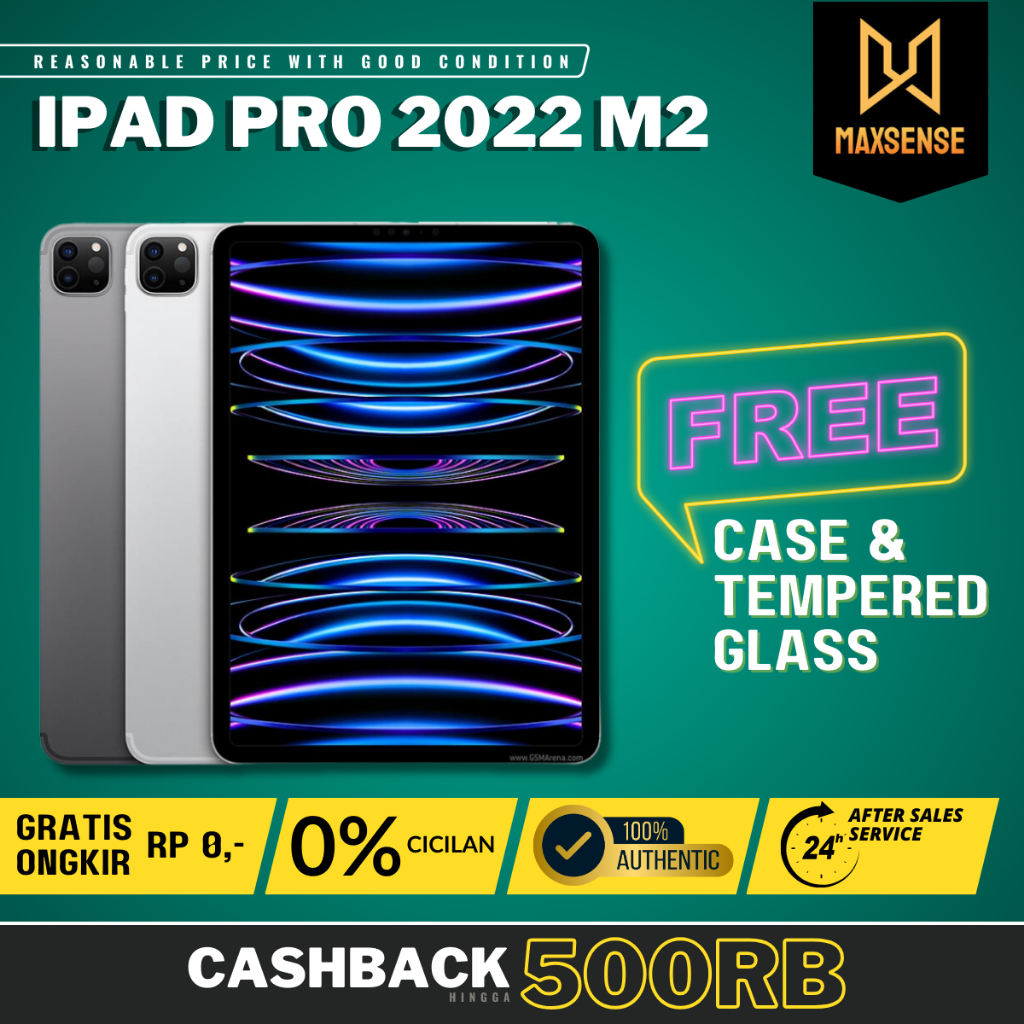 Jual Ipad Pro M2 Chip 2022 11 12 9 Inch Wifi Cellular 512gb 256gb