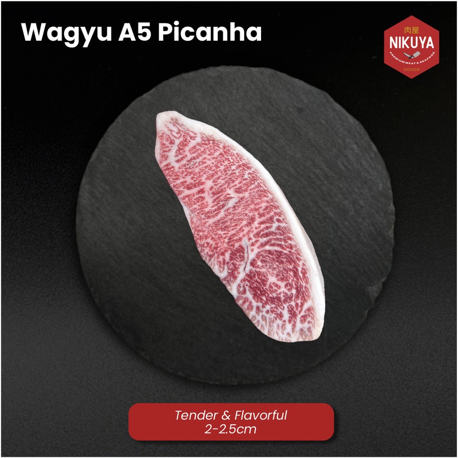 Jual A5 PICANHA - wagyu japan miyazaki ichibo rump cap special meat ...