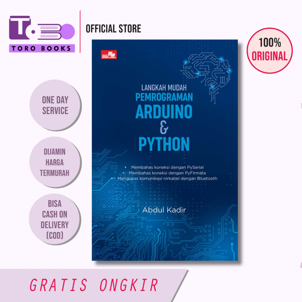 Jual Langkah Mudah Pemrograman Arduino & Python - Abdul Kadir | Shopee ...