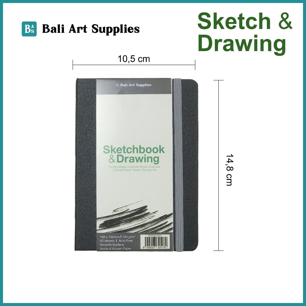 Jual Bali Art Supplies - Sketchbook & Drawing in Sewing Binding