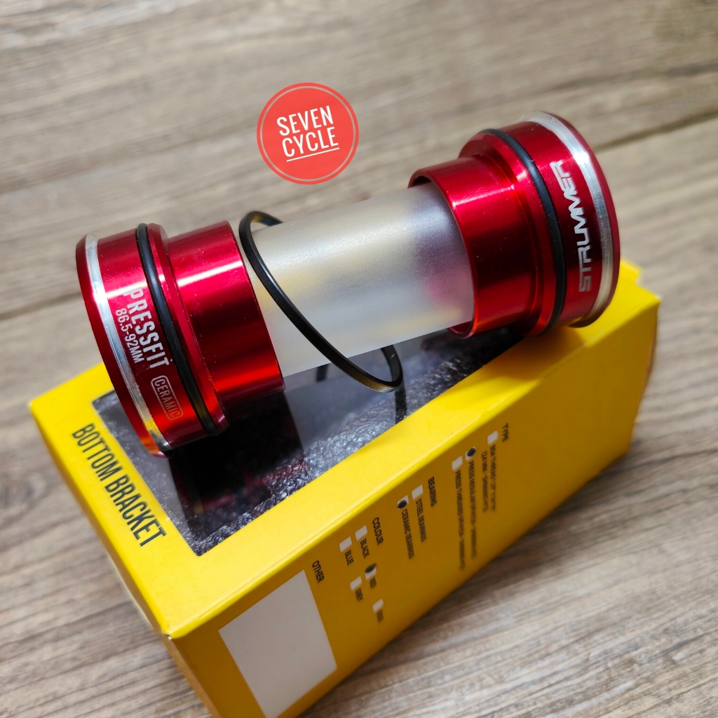 Jual BB bottom bracket pressfit strummer ceramic PF41 spindel 24mm
