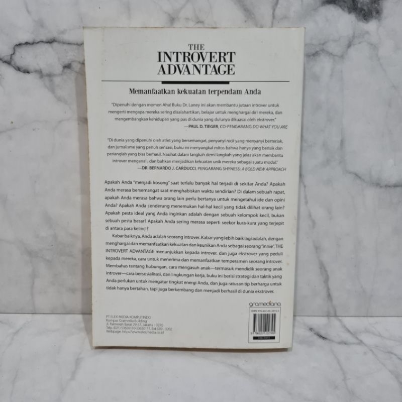 Jual the Introvert Advantage buku PRELOVED | Shopee Indonesia