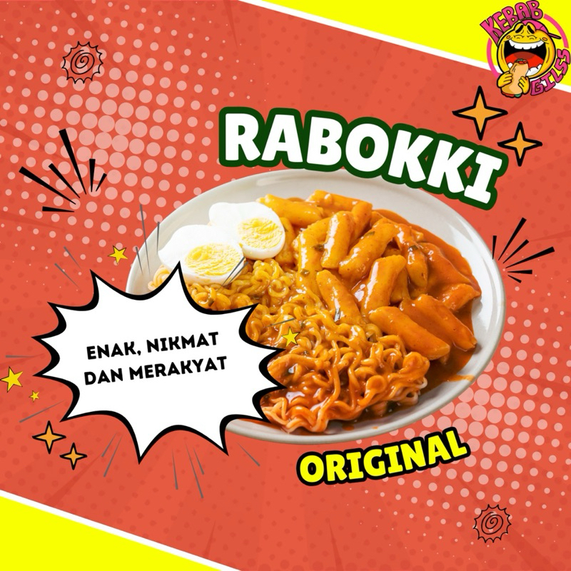 Jual Rabokki / Raboki Ramyeon Ramen Tteokbokki / Tokpoki / Rabokki ...