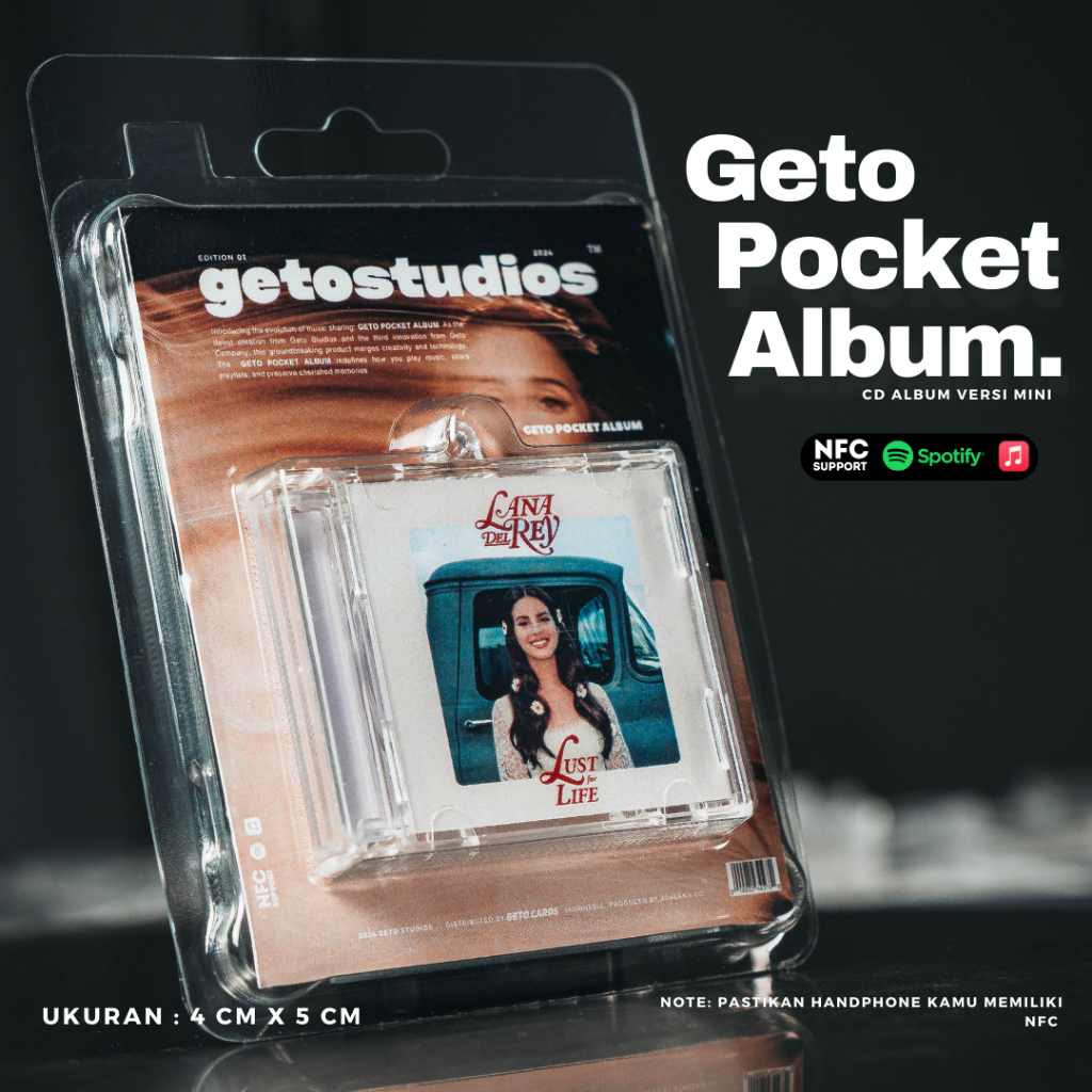Jual Lana Del Rey NFC Pocket Mini Album - Mini Album Keychain NFC ...