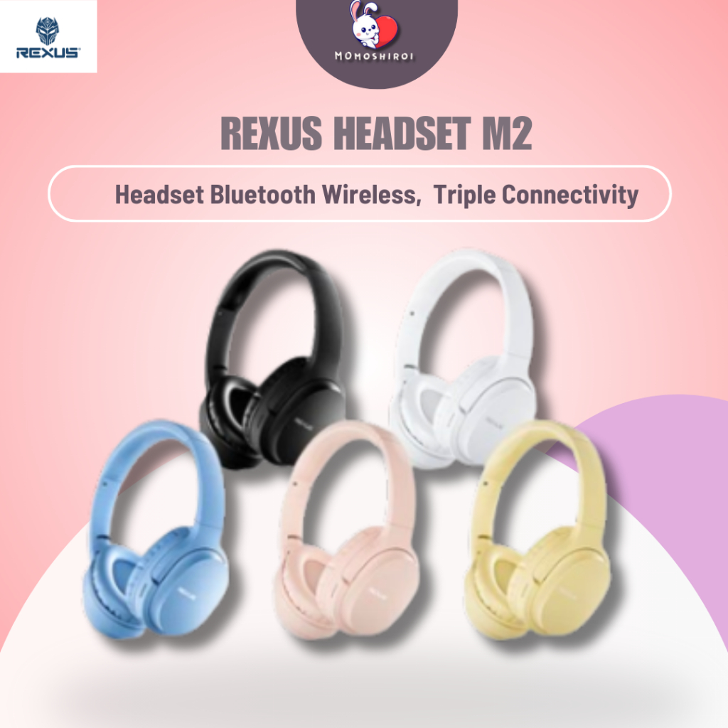 Jual Rexus M2 Headset Bluetooth Wireless Connection Garansi Resmi ...