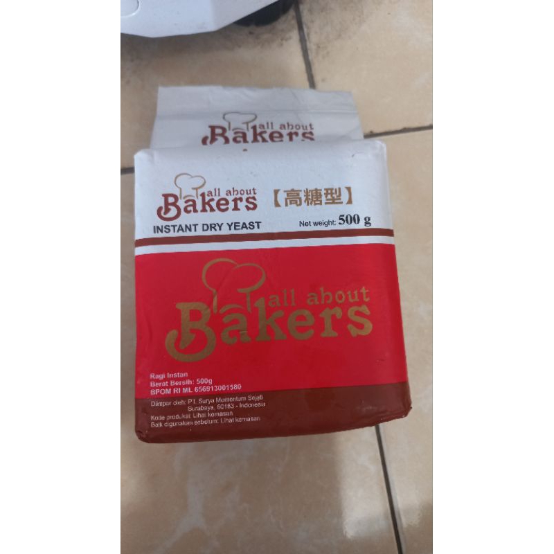 Jual RAGI 500g Saf Instant / pakmaya gold / bakers | Shopee Indonesia