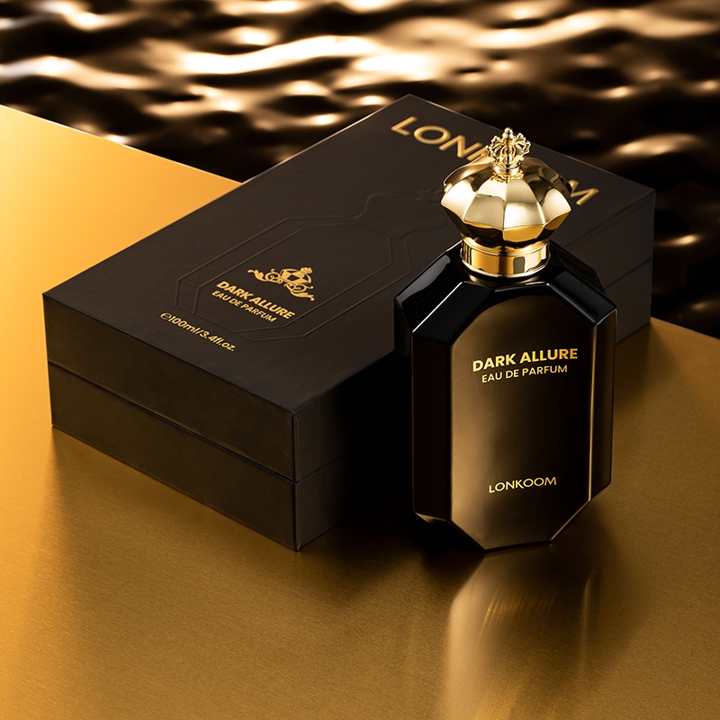 未使用LONKOOM DARK ALLURE 100ml EaudeParfum Jual LONKOOM DARK ALLURE 100ML EDP Parfum Pria Tahan Lama Minyak