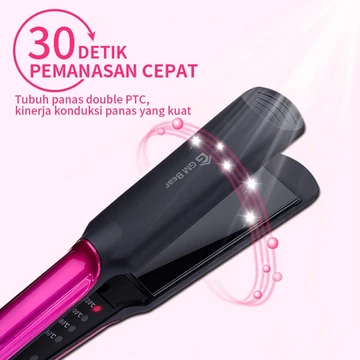 GM Bear Catokan Rambut Lurus Tahan Lama 1333 Vlasy Alat Catok Rambut Hair Straightener