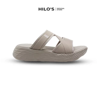 HILOS-23009L-1 Sandal Wanita Slide Slip On Wedges Kekinian Korean Style Terbaru