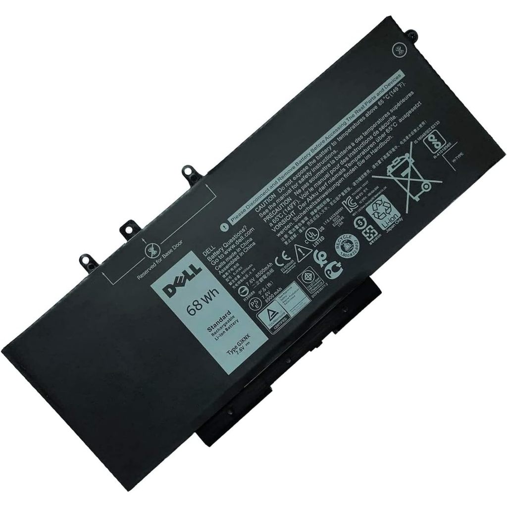 GJKNX 68Wh Battery For Dell Latitude 5490 5580 5590 Precision 15 3520 laptop