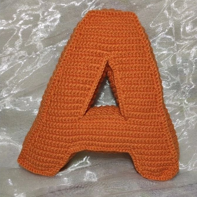 Jual Custom Alphabet / Custom Huruf / Boneka Rajut Huruf 3D | Shopee ...