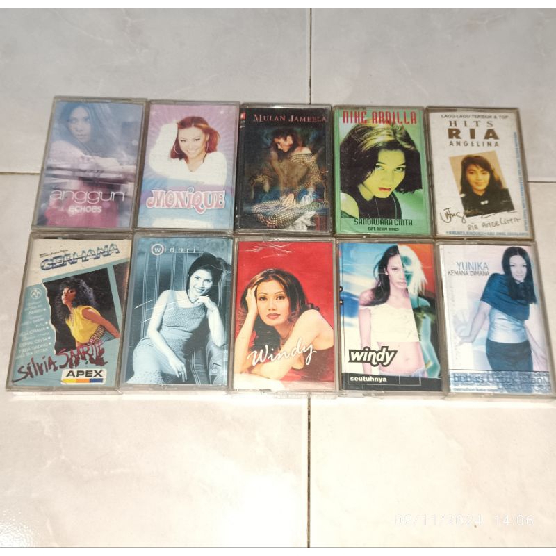 Jual Kaset Pita Indonesia ANGGUN-Echoes / MONIQUE / MULAN JAMEELA ...