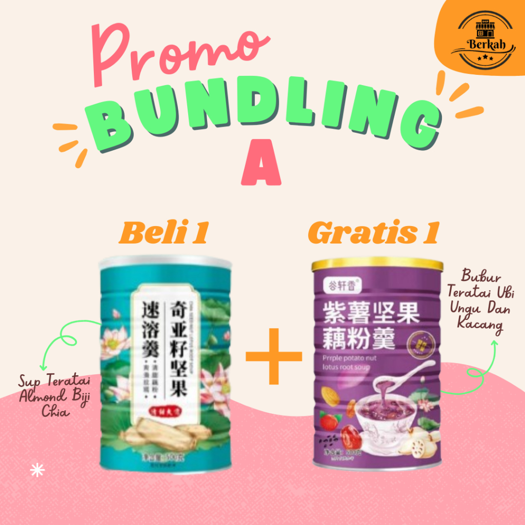 Jual Beli 1 Gratis 1 Oufen Lotus Root Powder - Bubuk Akar Teratai ...