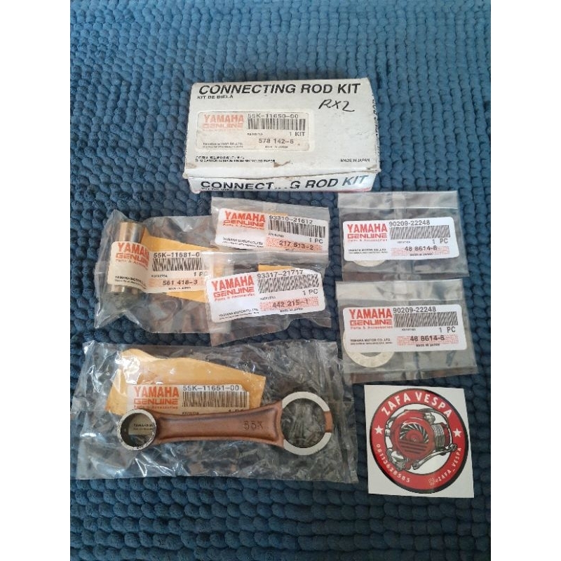 Jual Stang Setang Seher Seker Connecting Rod Kit RXZ Original YGP Made ...