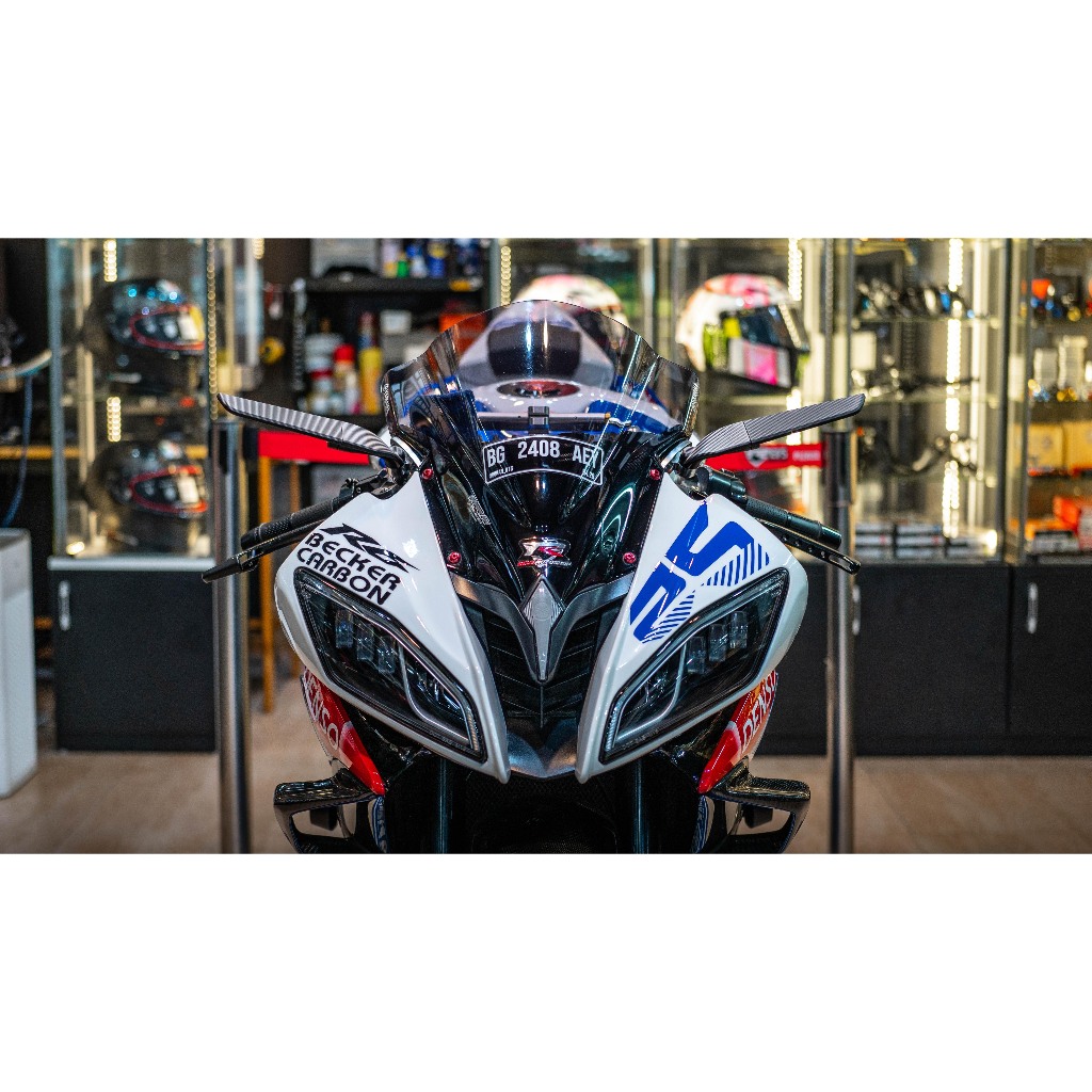 Jual Spion Motor CNC Model Wing STEALTH GP YAMAHA R6 08-15 (ADAPTOR ...
