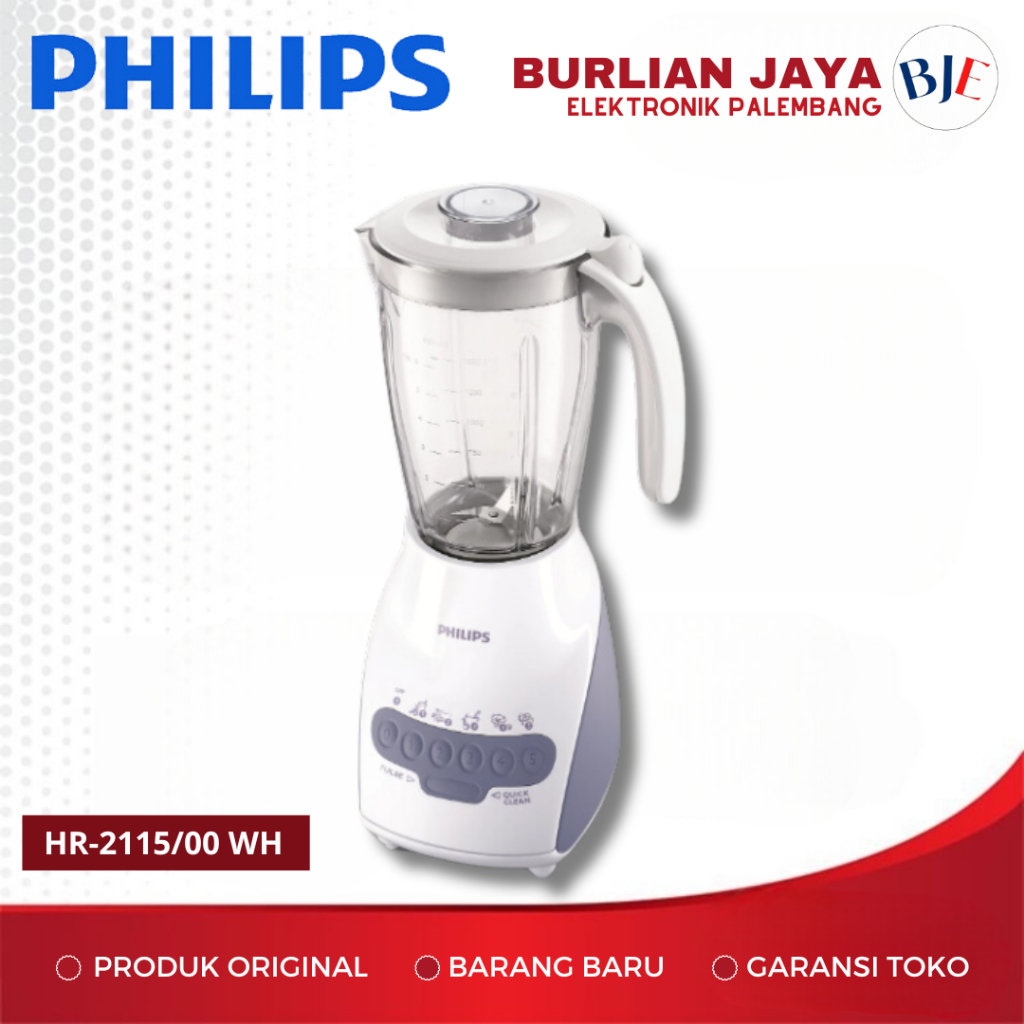 Jual BLENDER PHILIPS HR-2115/00 PUTIH BLENDER PALEMBANG | Shopee Indonesia