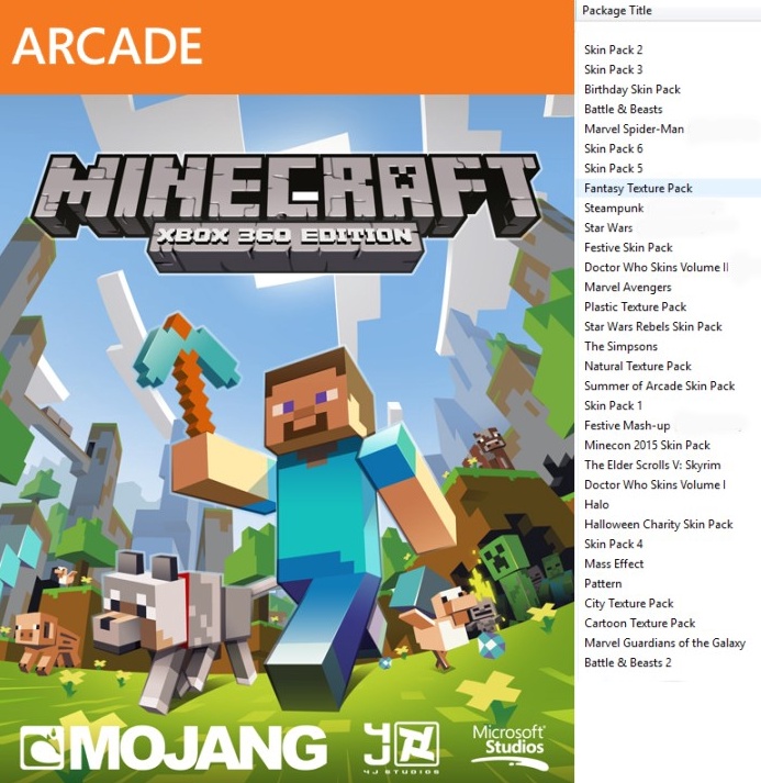Jual Promo 24 Jam Minecraft with Skin Pack Xbox 36 XBLA Vers | Shopee ...