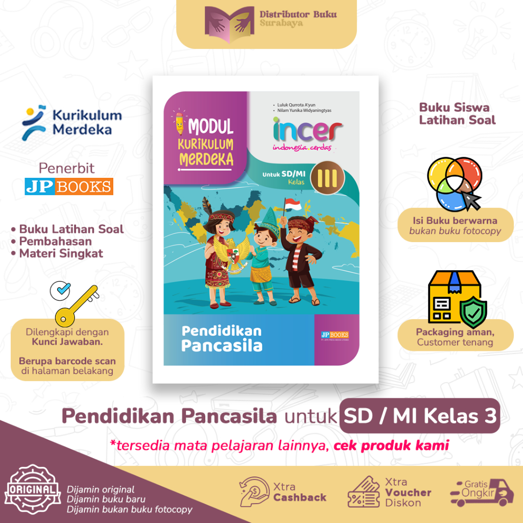 Jual Buku Latihan Soal Siswa + Pembahasan Materi (Plus Kunci Jawaban ...