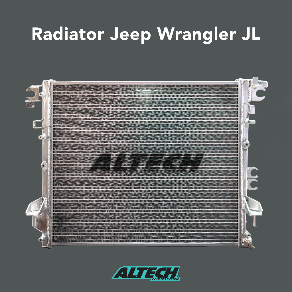 Jual Altech Radiator Alumunium Jeep Wrangler JL & Gladiator JT | Shopee ...