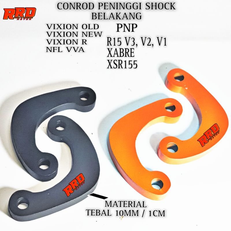 Jual Conrod Peninggi shock belakang R15 V1, V2, V3, Vixion Old New ...