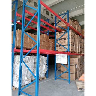 Jual Rak Gudang Heavyduty Kapasitas 1 Ton/Level, Rak Pallet, Rak Type ...