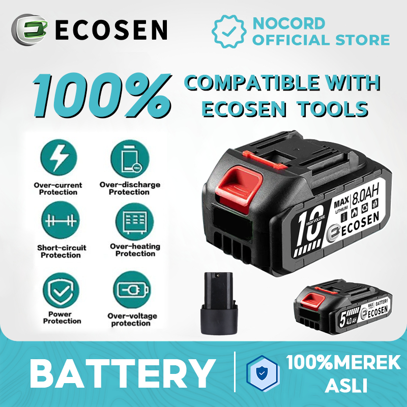 Jual NOCORD New Baterai Litium Li-ion Batteries Aksesori for Lithium ...